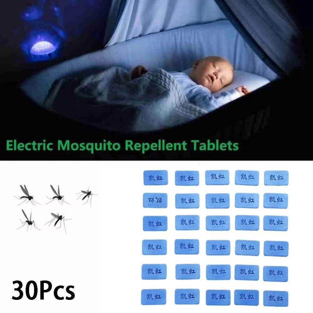 30/60/90 шт. Таблетки-пластинки от комаров Отпугиватель комаров Вредители В помещении Летающие насекомые Нетоксичные Ароматизированные таблетки Улучшают сон Дом Спальня Благовонные ломтики
