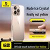 Baseus Чехол для телефона серии Crystal с сенсорной кнопкой камеры для серии iPhone 16
