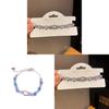 Серебряный браслет с геометрическим цирконом для женщин, ручная работа, элегантное модное ювелирное изделие, подарок на лето 2025