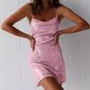 2025 New Suspender Skirt Sexy Halter Sequin Glitter Dress Nightclub Party Dress