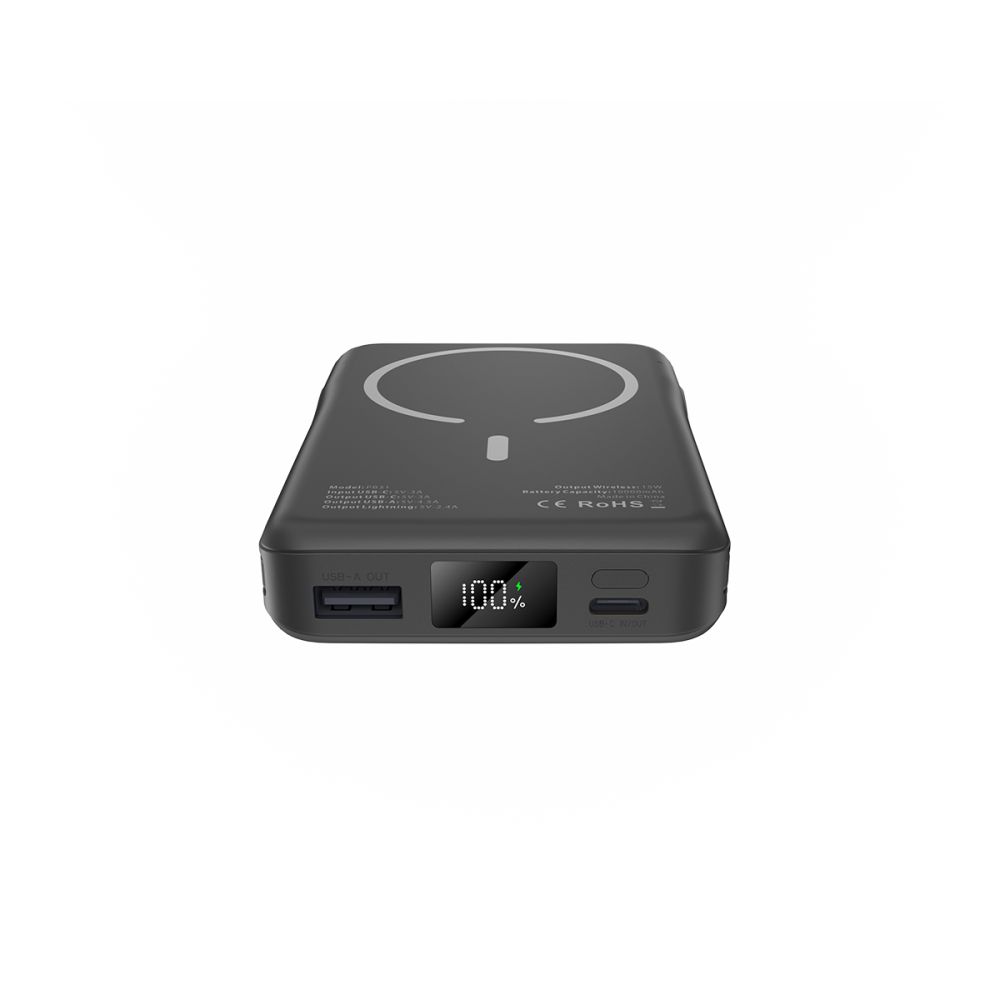 Tech-Protect Pb31 Lifemag Magsafe Power Bank 10000Mah Black