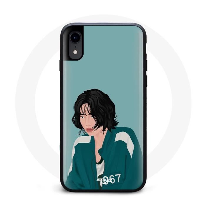 Coque Iphone X Squid Game Kang Sae Byeok No 067