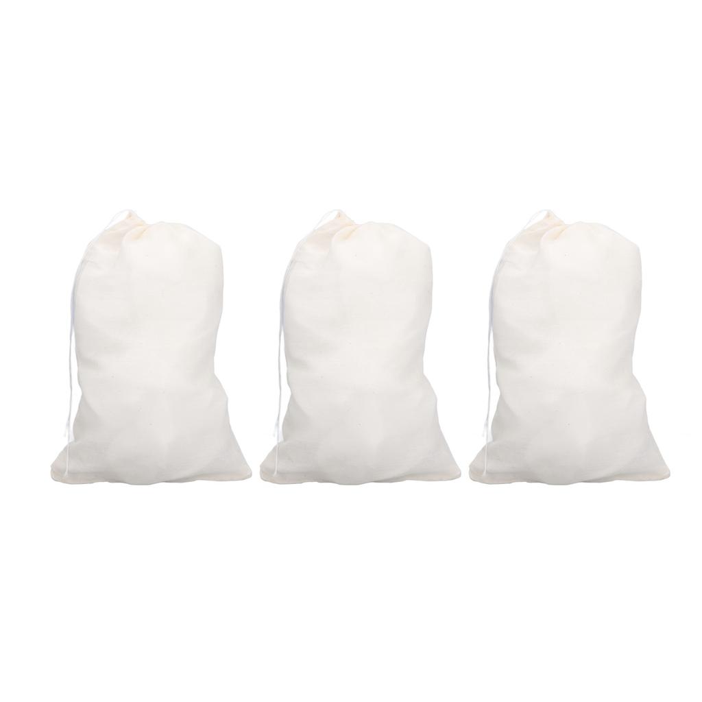 50 шт 20x30 см хлопковый мешок с завязкой многоразовый муслиновый мешок пакетик для специй мешок для дома