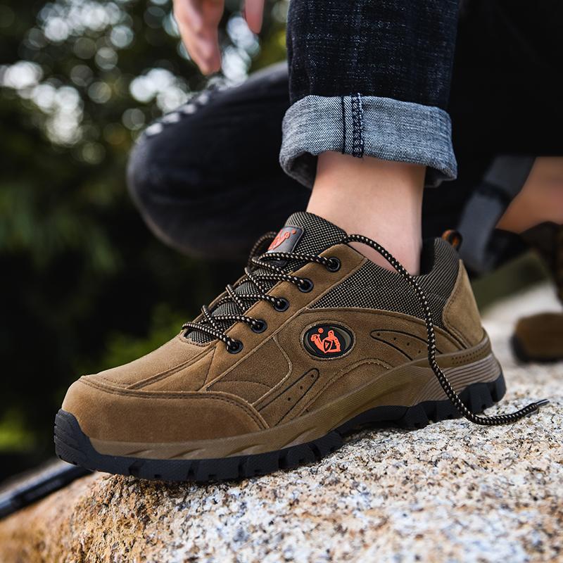 Couple Plus Size Fashionable Anti Slip Low Top Outdoor Hiking Shoes Sports and Leisure Shoes Hiking Shoes 36-49