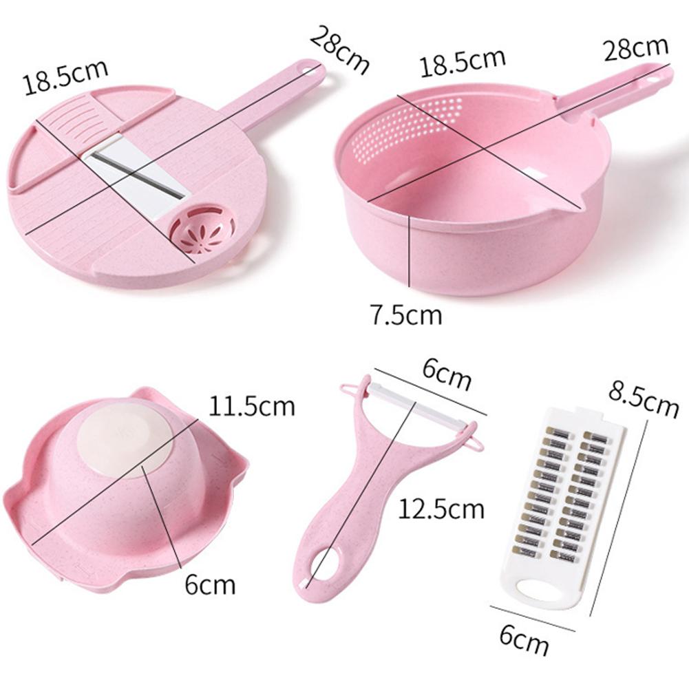 Многофункциональная овощерезка Морковь Картофель Ручная резка Шинковка Терка Для кухонного удобства Овощной инструмент