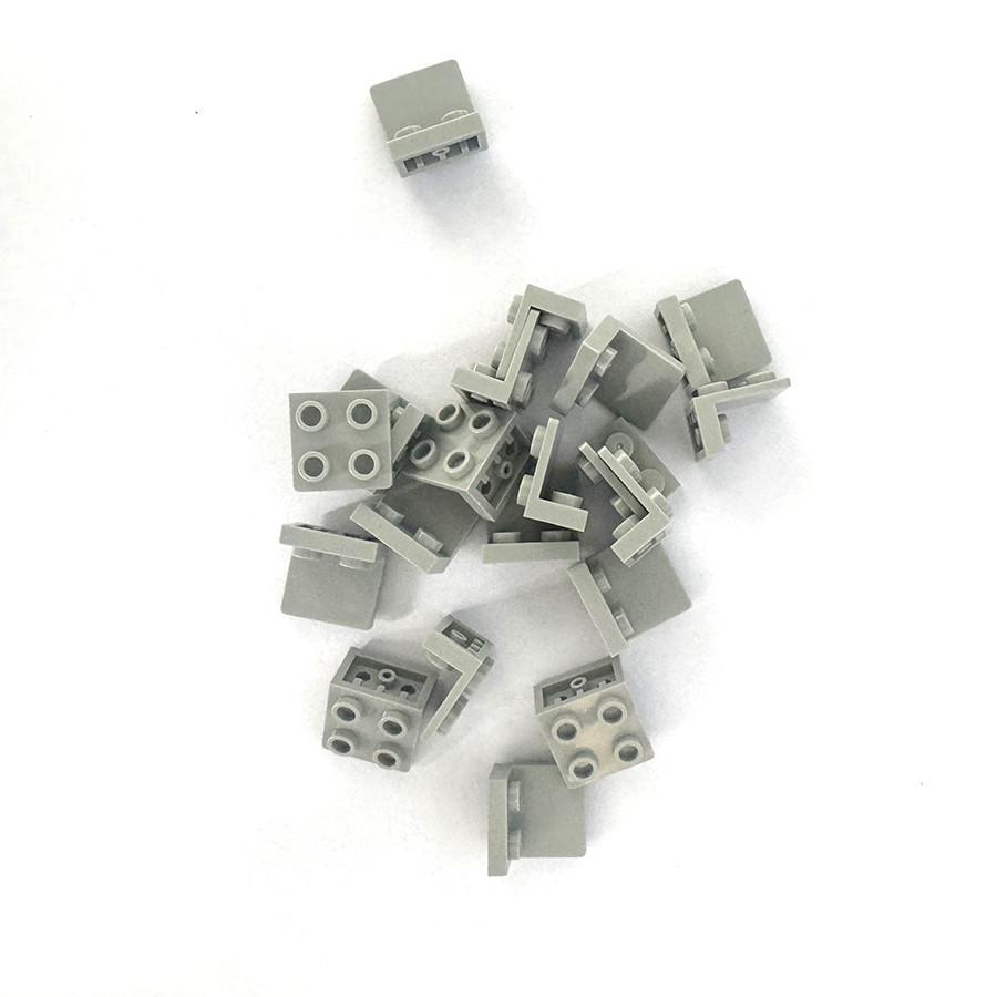 20 шт. Подставка для фигурок, базовая пластина 99207, кронштейн 1x2, 2x2, перевернутые строительные блоки, кронштейн для демонстрации фигурок своими руками, сборка кирпичных игрушек