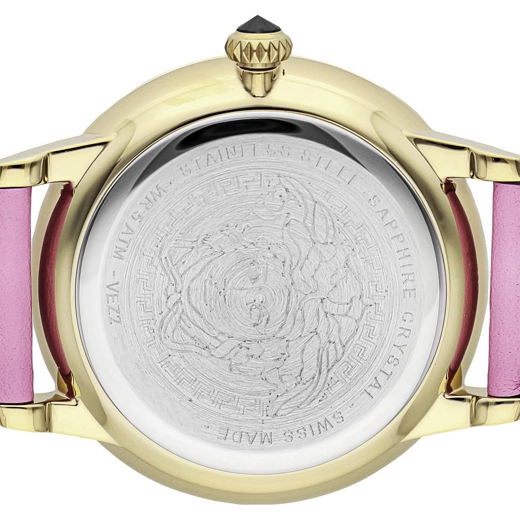 Watch MEDUSA ICON Pink Dial Stainless Steel Sapphire Glass Quartz 38MM Swiss Watch VEZ200621 [Versace] Women's [Item]