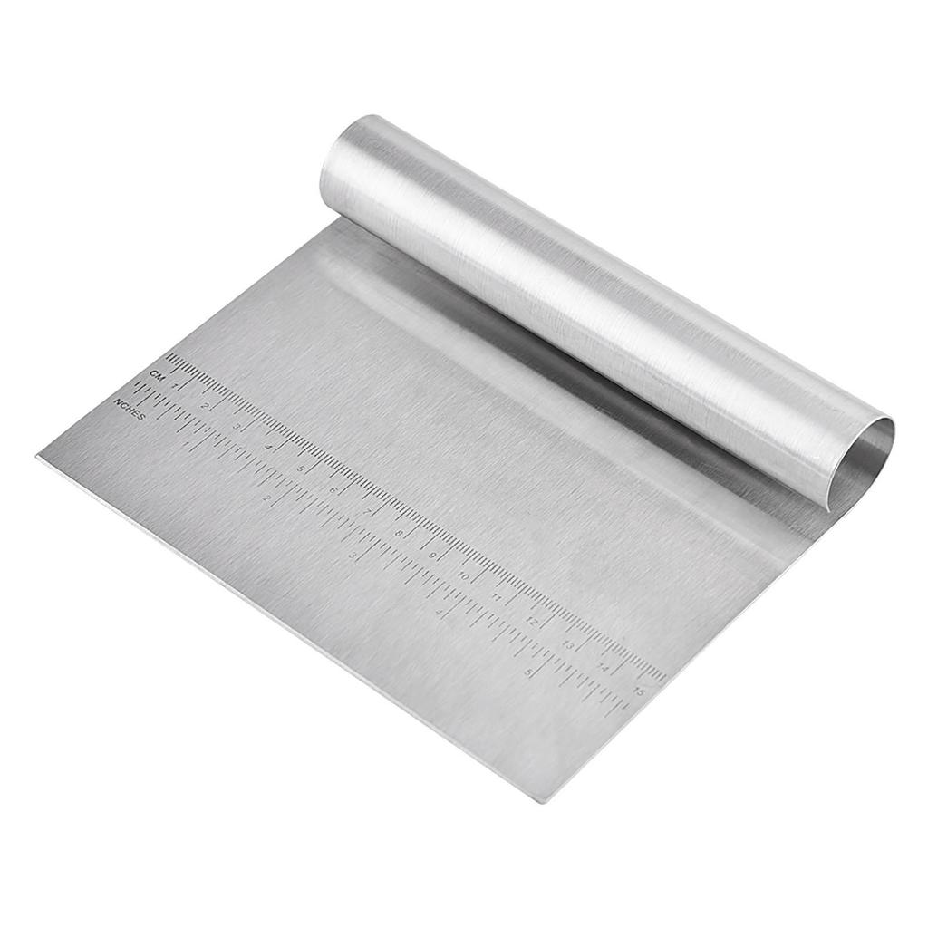 Бытовой скребок для теста из нержавеющей стали, резак для украшения торта, инструменты для выпечки, кондитерских изделий