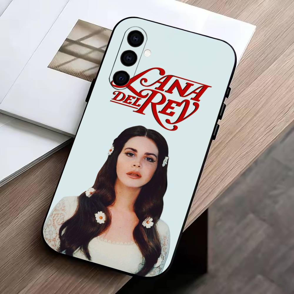 Чехол для телефона Lana -DK-Del Rey для Samsung Galaxy A73, A72, A71, A70, A53, A52, A51, Мягкий силиконовый черный чехол