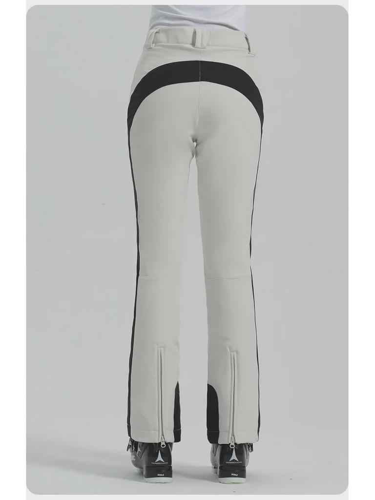 Женские водонепроницаемые лыжные брюки Double Board — зимние теплые, ветрозащитные и эластичные для занятий зимними видами спорта на открытом воздухе