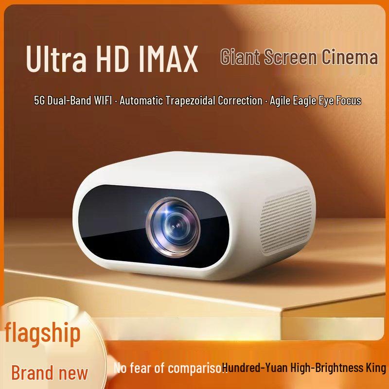 Портативный проектор Ultra HD 1080p с ручной фокусировкой для офиса и дневного использования
