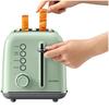 Buydeem 2-slice toaster, model dt620e, cozy greenish, eu