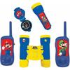 LEXIBOOK Super Mario Adventurer Kit - Walkie-Talkies, Binoculars, Flashlight and Compass