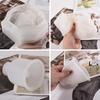 2 Pieces Flexible Planter Vase Moulds Cements Mould Silicone Material for DIY Hand-Making Succulent Plant Flowerpot