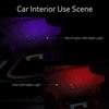 Car Romantic LED Starry Sky Night Light 5V USB Powered Galaxy Star Projector Lamp for Car Roof Room Ceiling Decor Plug and Play