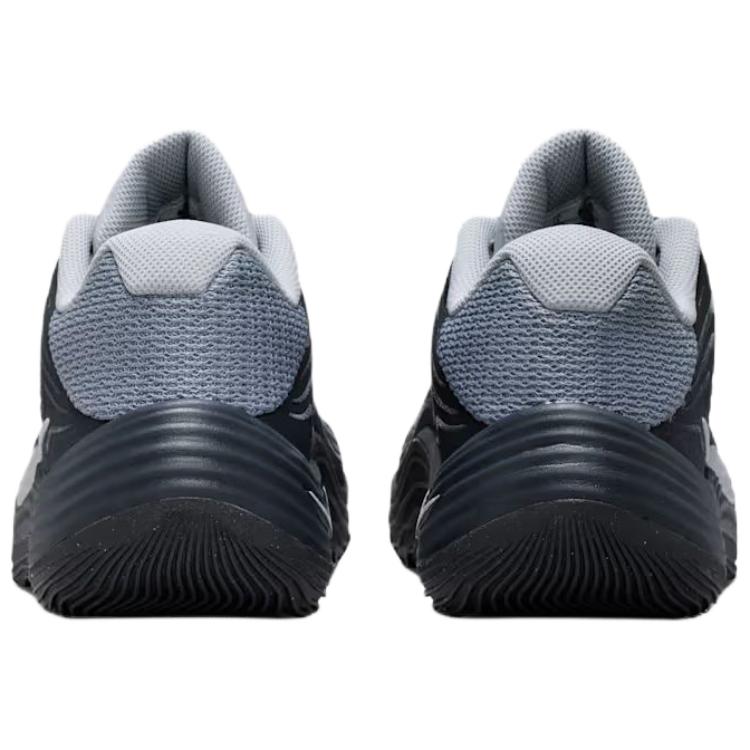 Nike Precision 8 Дышащие Легкие Низкие Баскетбольные Кроссовки Мужские Серый Черный IH1104-005