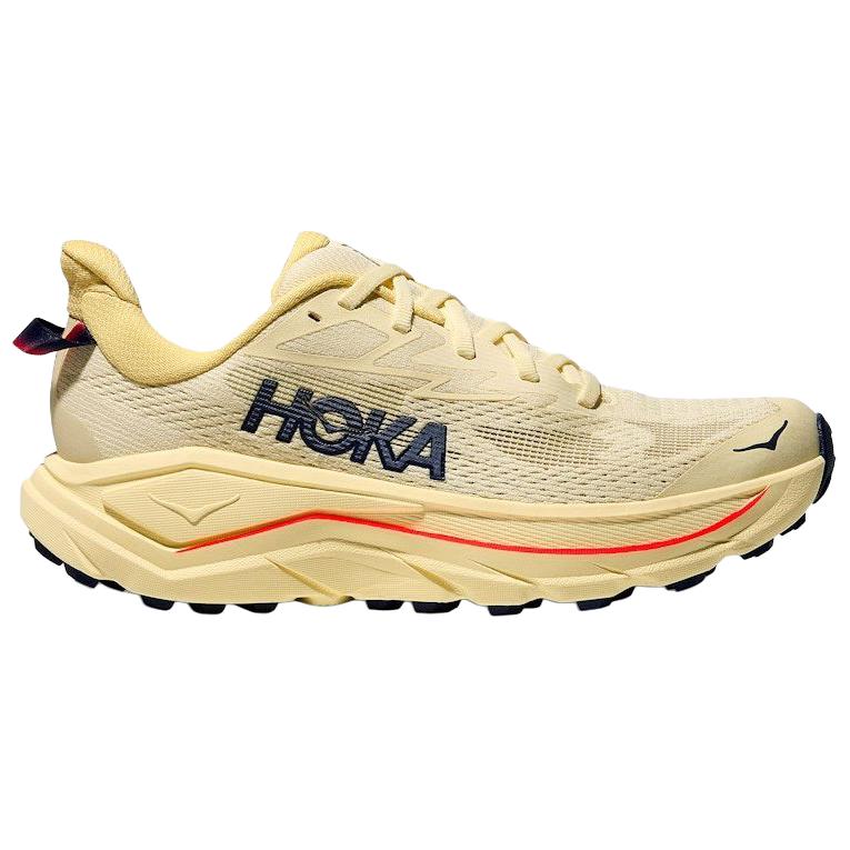 HOKA One One Challenger 8 Удобная посадка Кроссовки для трейлраннинга Женские кроссовки Винтажно-Желтые 1168717-VWM