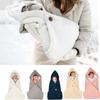 Newborn Infant Baby Blanket Knit Crochet Winter Warm Swaddle Wrap Sleeping Bag