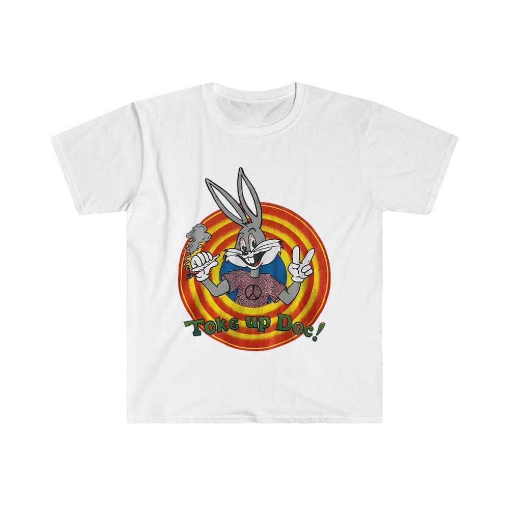 Unisex Soft Cotton T-Shirt. Funny Shirt Shroomy Toons.