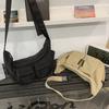 Однотонная нейлоновая мужская и женская сумка-портфель в стиле tooling, новая большая двойная карманная плечевая сумка-мессенджер
