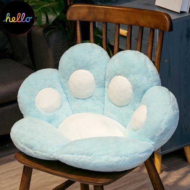 Кресло, сиденье, кошачья лапа, для офиса, обеденный стул, настольное сиденье, спинка, подушка, офисные сиденья, массажные плюшевые кошачьи плюшевые мультфильмы, Cus on