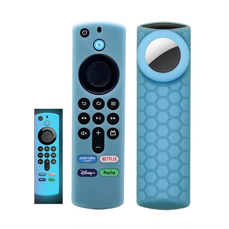 2 шт. Чехол для пульта дистанционного управления для Amazon Fire TV Stick 2021 ALEXA 3-го поколения с держателем для Airtag