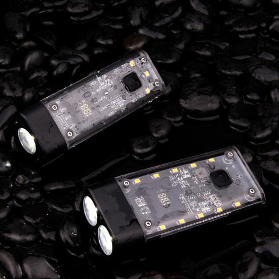 Bicycle Headlight 1500/3000mAh Rechargeable Power Bank Lightweight Waterproof Universal MTB Road