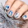 New Snow Flake Flower Elk Stainless Steel Image Stencil Christmas Stamping Plates Nail Art Template