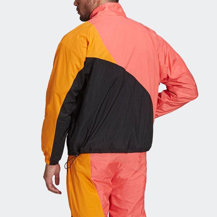 adidas Оригиналы ADICLOOR Куртки Мужские Оранжевые Стойка Умеренный Другие HC4500
