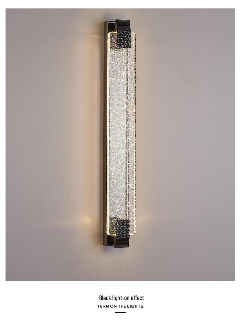 Постмодернистский хрустальный настенный светильник: Элегантное освещение для гостиных, прихожих, проходов, лестничных маршей и прикроватного декора