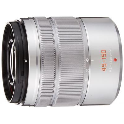 Panasonic Телеобъектив с переменным фокусным расстоянием для Micro Four Thirds Lumix G VARIO 45-150mmF4.0-5.6 ASPH. МЕГА ОИС. Серебряный H-FS45150-S