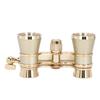Opera Glasses Binoculars with Handle 3X25 Metal Portable Theater Glasses for Watching Drama Stage Play Art Performance