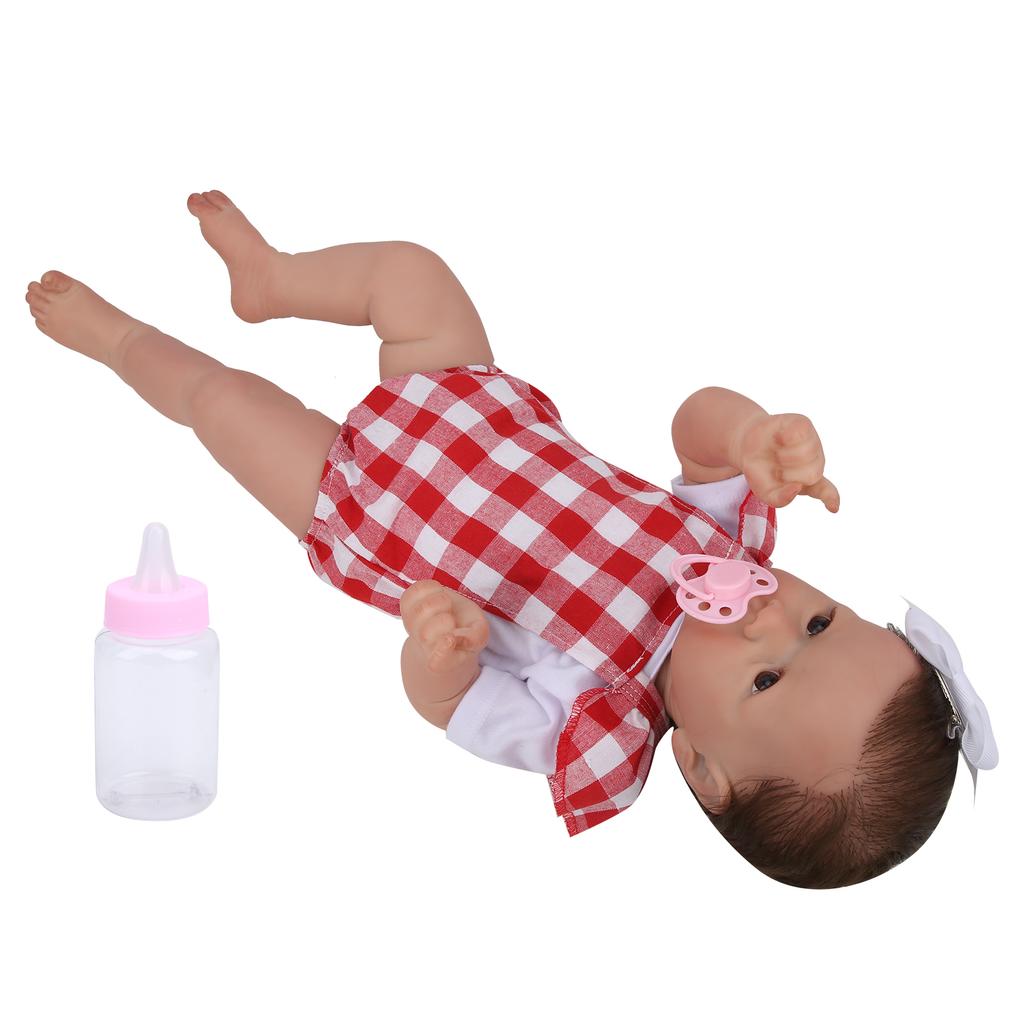 20.8 дюймов Кукла-реборн, имитация новорожденных, девочка, подарок для младенца с соской для кормления