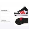 Обручи Mid J Black White Ярко-красные детские кроссовки Cloud-White Core-Black HR0227