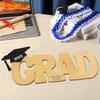 Graduation Time GRAD Wooden Crafts, Signed Graduation Party Photo Props Wooden Ornaments