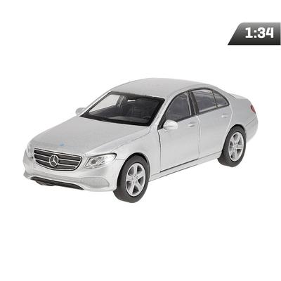 Модель 1:34, Mercedes-Benz E-Class 2016, серебристый