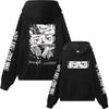 Japanese Anime Jujutsu Kaisen Itadori Yuji Print Graphic Hoodies Vintage Oversized Hooded Casual Hoodie Men Women Clothes
