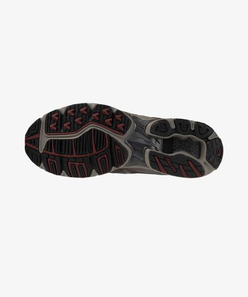 [Mizuno] Unisex Wave Rider 10 - Black Sand:Black:Chicory Coffee [D1GA243112]