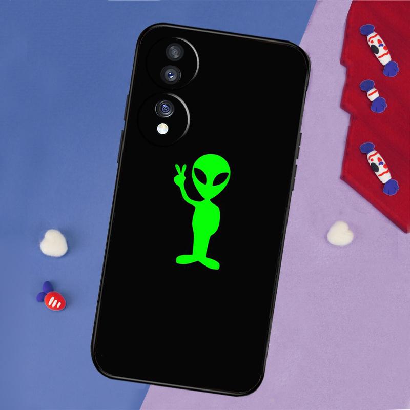 Мультяшный инопланетянин Чехол Для Honor Magic 7 5 6 Lite Honor X9b X9a X8b X8a X8 X9 X9c 50 70 90 Lite 200 Pro Обложка