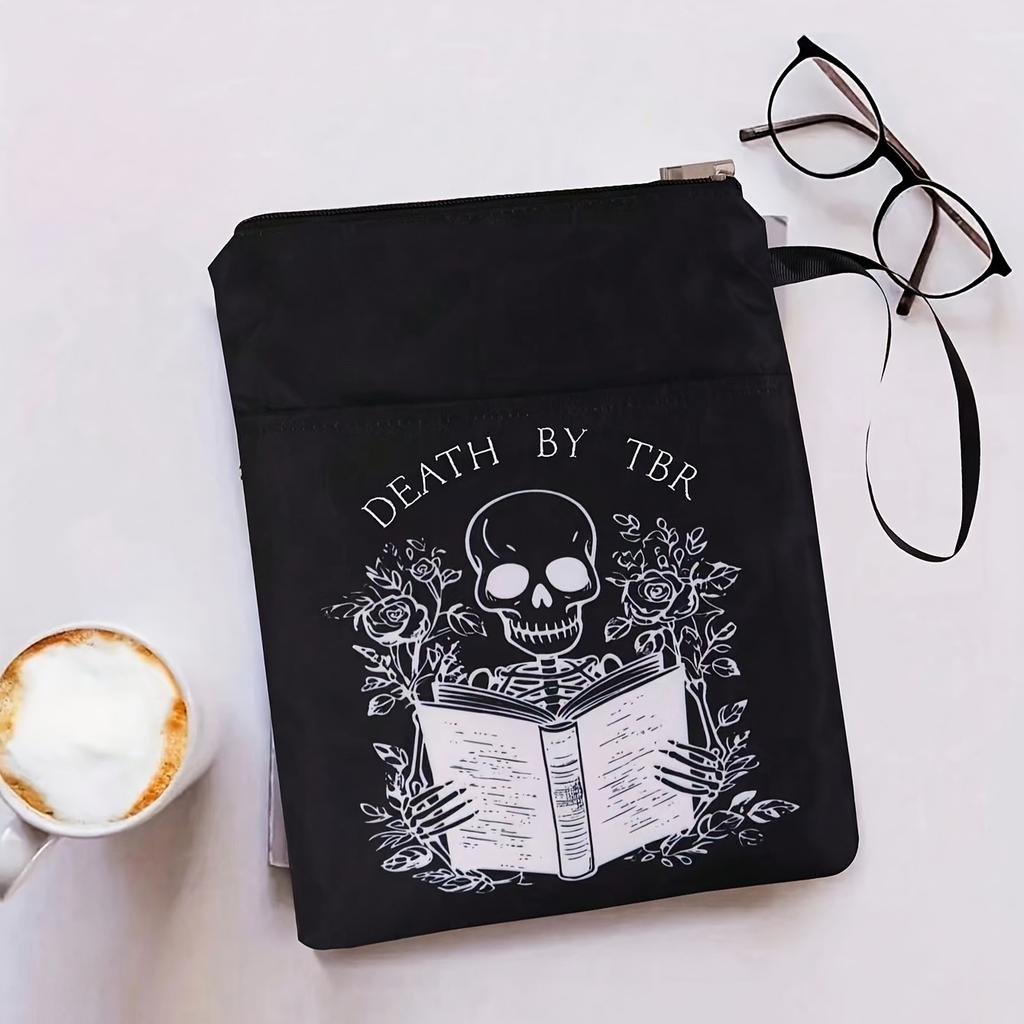 5 шт. Чехол для книги с принтом на молнии, Дорожные кошельки, Защитные чехлы для романов, Планшета, Ноутбука, Подарочные пакеты для вечеринок
