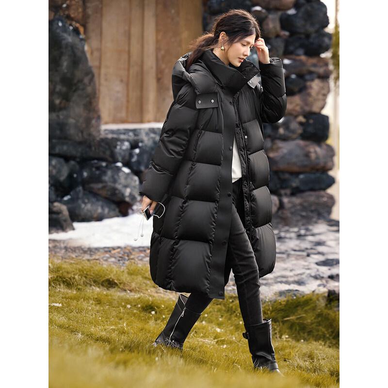 Женская пуховая куртка XWI с 90% белого гусиного пуха