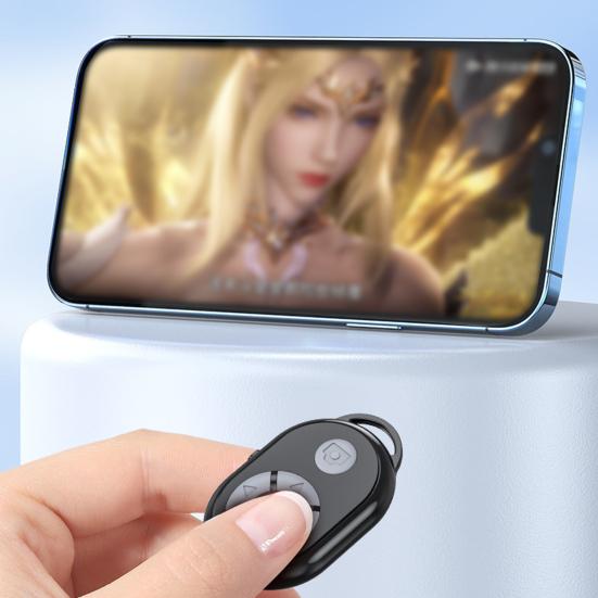 Пульт дистанционного управления на большом расстоянии, дистанционное реагирование, видео, Bluetooth-совместимая съемка, мини-съёмка без помощи рук, умный затвор для селфи, для фотографии