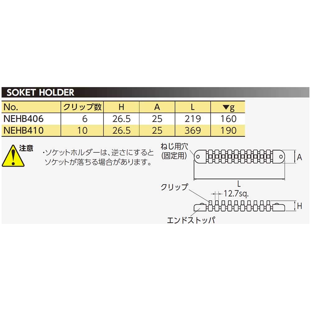 Держатель головок Kyoto Machine Tool Nepros NEHB410 (КТК) 12.7mm (1/2 дюйма)