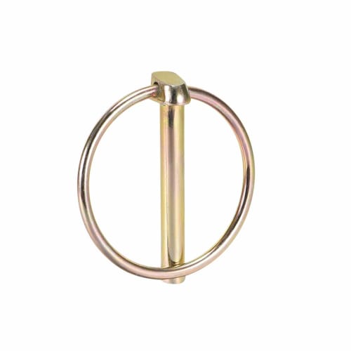 uxcell 5-Piece Lynch Pin with Ring, Trailer Pin Assortment Kit, 6mm X 45mm, for Boats, Kayaks, Canotes, Trailers, Tractors, Trolleys, and Horseboxes