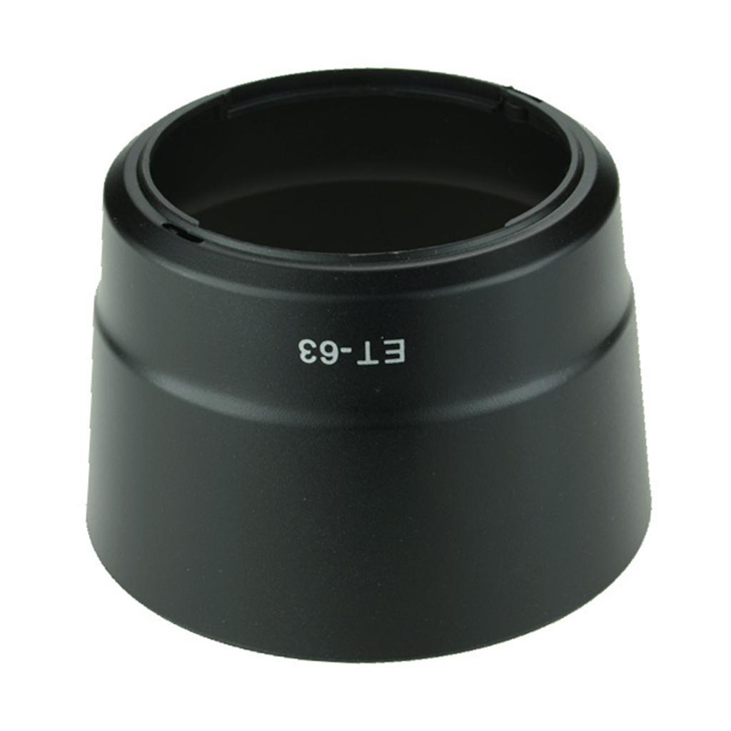 Blackout- Lens Hood Lens Cover Cap ET-63 60mm Lens Hood for 750D 760D 55-250mm STM Camera Lens Protector