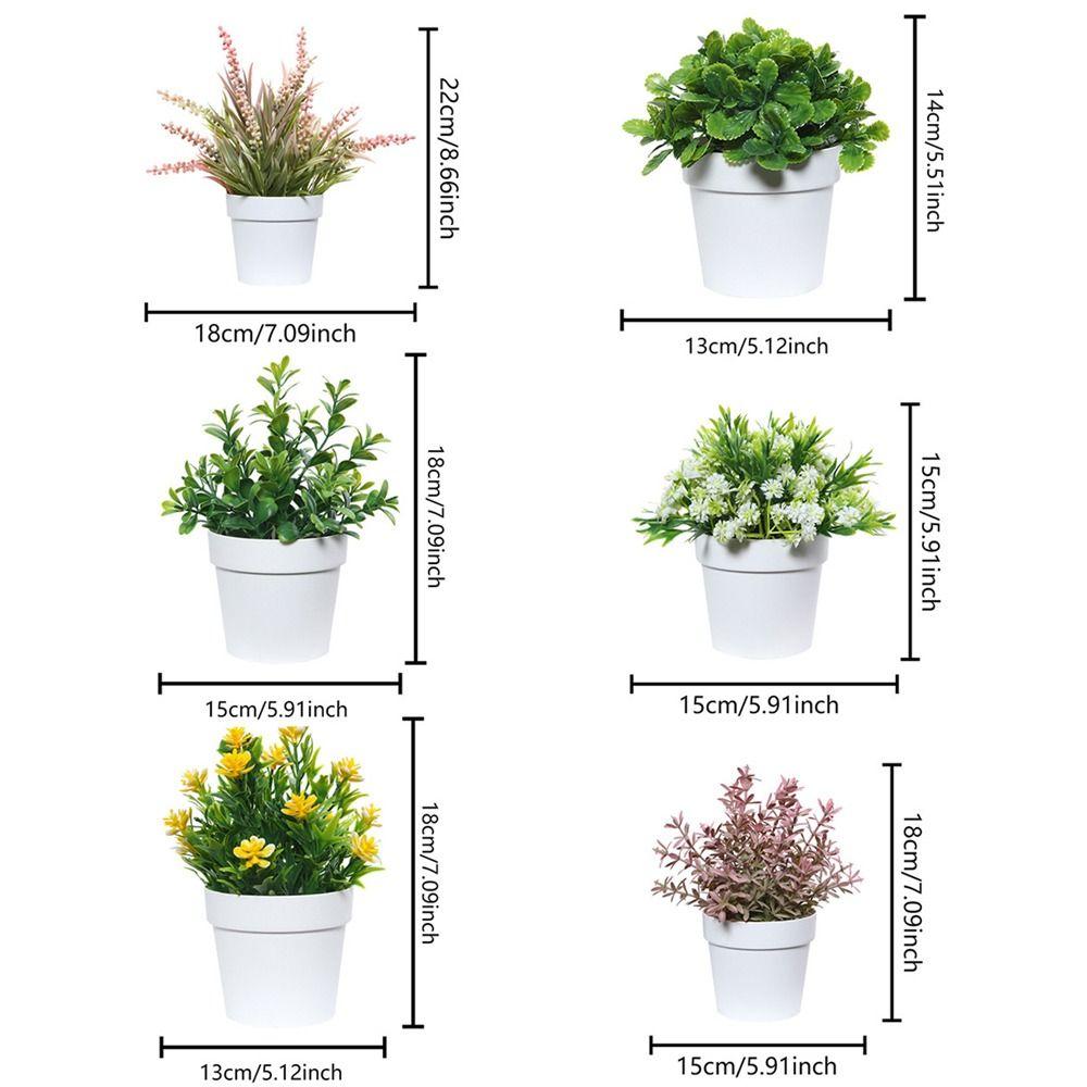 Fake Flower False Plant Pot Plastic Plant Bonsai Plants Mini Artificial Plant Bonsai Garden