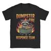 Dumpster Fire Response Team Unisex T Shirt Vintage Tee Shirt Short Sleeve Crew Neck Tshirts Cotton Graphic Printed Clothes