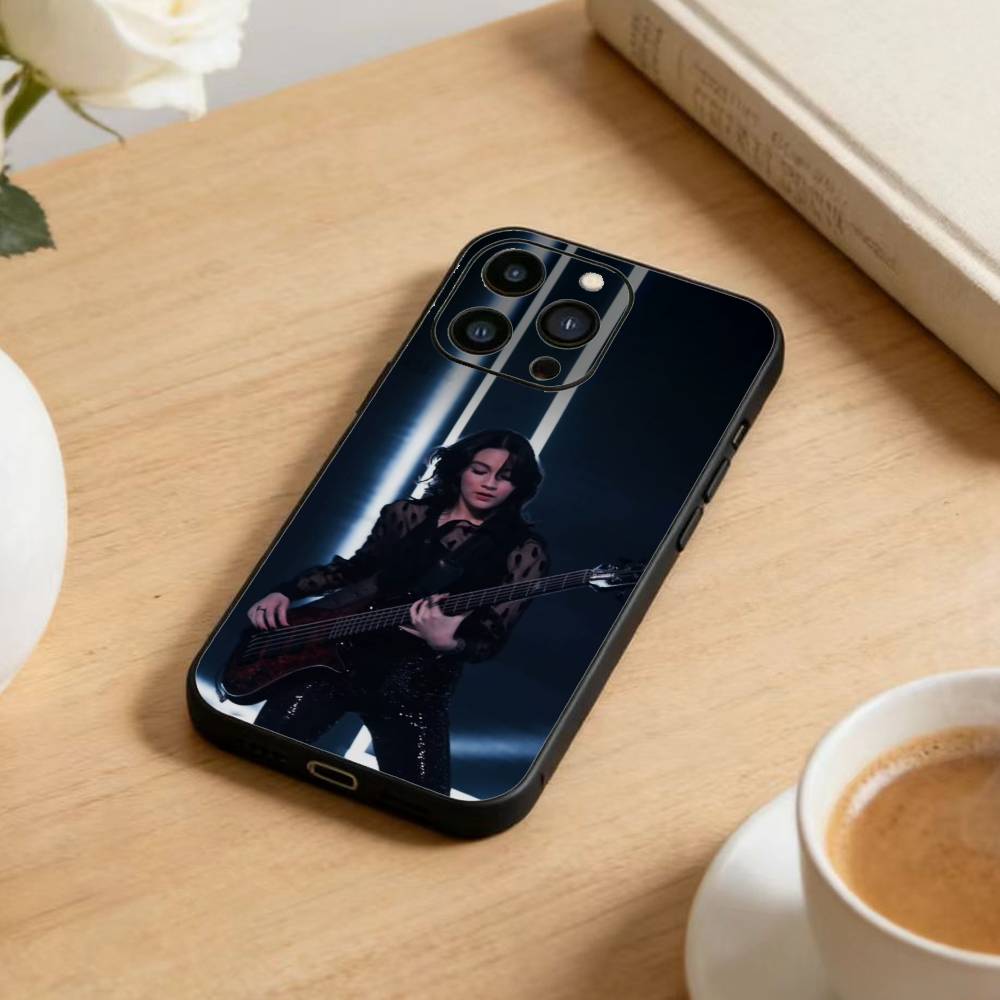 I-The Band W-Warning Phone Case For iPhone17,16,15,14,13,12 Plus,Max Soft Silicone Black Cover