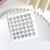 Bling Decorative Sticker Love Heart Rhinestone 3D Crystal  Sticker DIY Children Toys