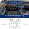 Для HYUNDAI TUCSON 2025-UP Защитная пленка-наклейка из ТПУ для медиа-панели приборов и навигации на центральной консоли салона автомобиля, устойчивая к царапинам